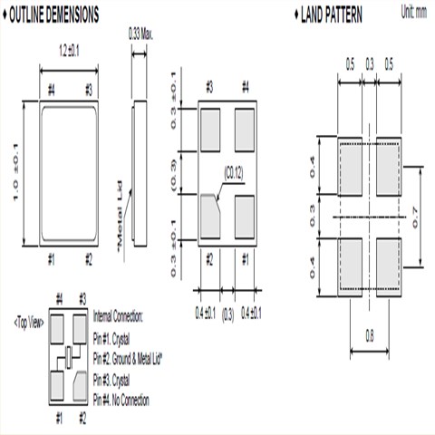 大河晶振,贴片晶振,FCX-08晶振