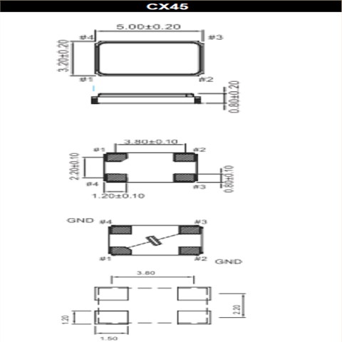 Cardinal晶振,贴片晶振,CX45晶振