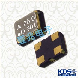 KDS晶振,压控温补晶振,DSA211SCM晶振,1XXC26000HBA晶振