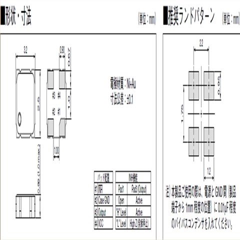 京瓷晶振,有源晶振,KC3225A-C3晶振,KC3225A50.0000C3GE00晶振