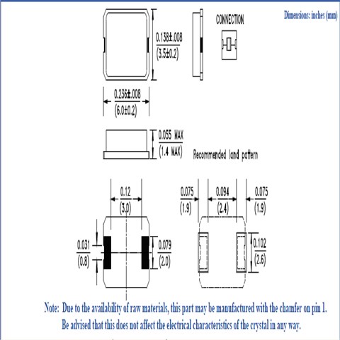 ABM7-20.000MHZ-D2Y-T,ABM7进口晶振,6035贴片晶振