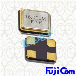 3225进口石英晶振,FCX3M01340007I3L,日本富士晶体谐振器