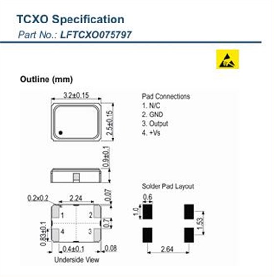 LFTCXO075797Reel-- LFTCXO075797Reel--