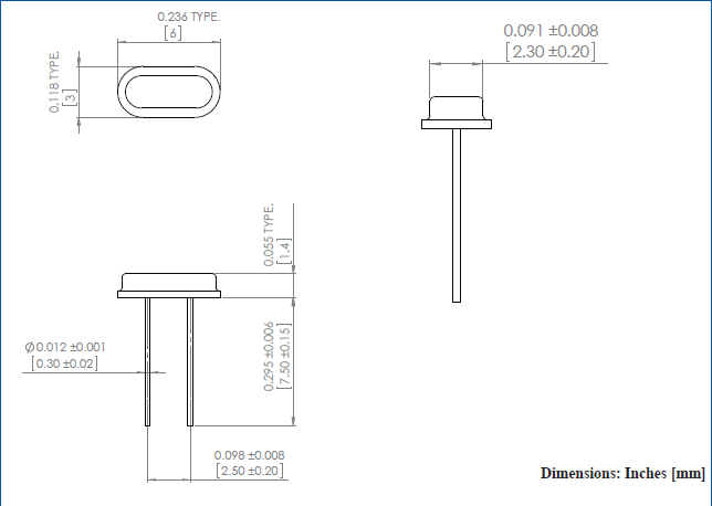 ABL6M 6.0-3.0-1.4mm