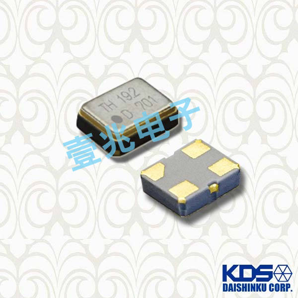 日本大真空KDS晶振,DSR211STH贴片热敏晶振,1RAK38400CKA进口手机晶振