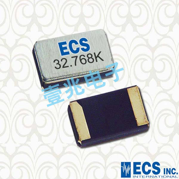 ECS-.327-9-34B-C-TR,ECS 晶振,32.768K贴片晶振