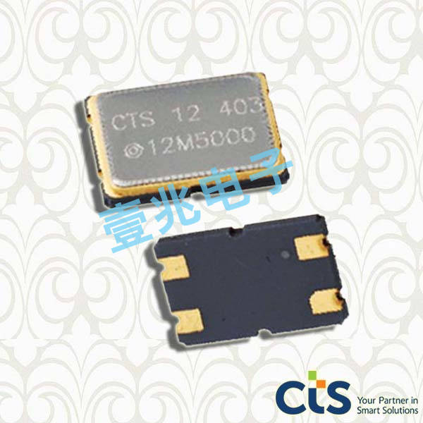 美国CTS进口晶振,407F35E044M7360,7050贴片晶体