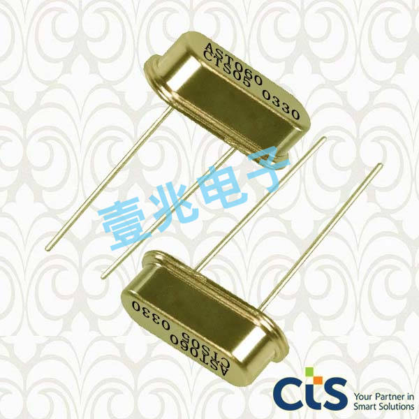 ATS08ASM-1E,ATS-SM石英晶体谐振器,美国进口CTS插件晶振